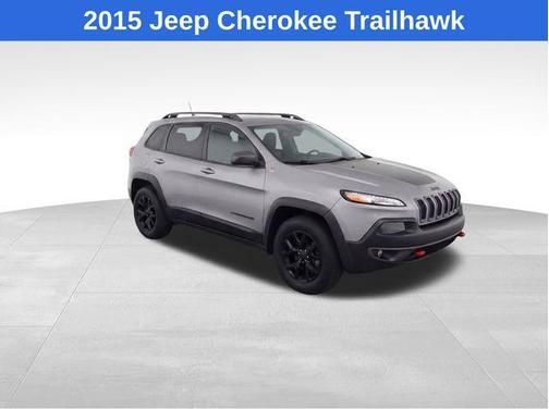 Billet Silver Metallic Clearcoat 2015 Jeep Cherokee Trailhawk