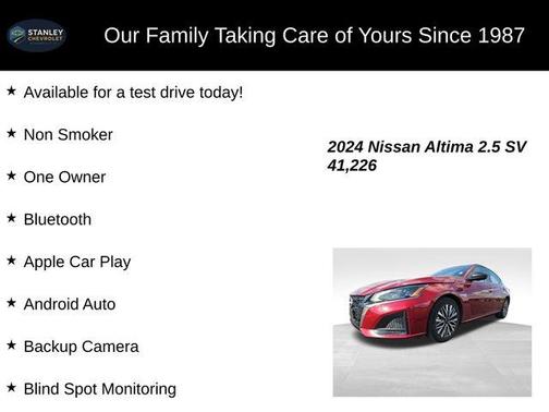 2024 Nissan Altima 2.5 SV