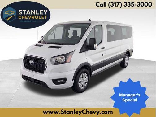 Oxford White 2024 Ford Transit-350 XLT