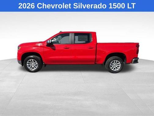 Red 2026 Chevrolet Silverado 1500 LT