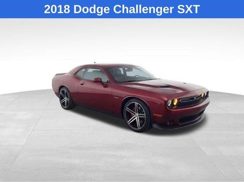 Red 2018 Dodge Challenger SXT