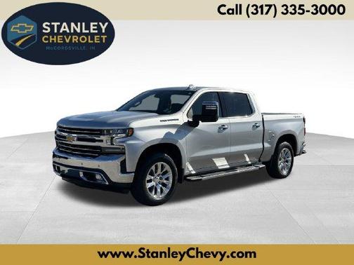 Silver Ice Metallic 2021 Chevrolet Silverado 1500 LTZ