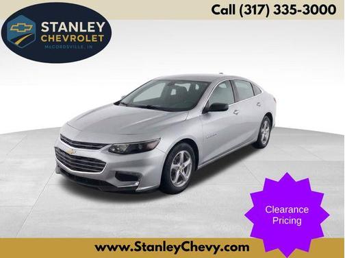Silver Ice Metallic 2018 Chevrolet Malibu 1LS