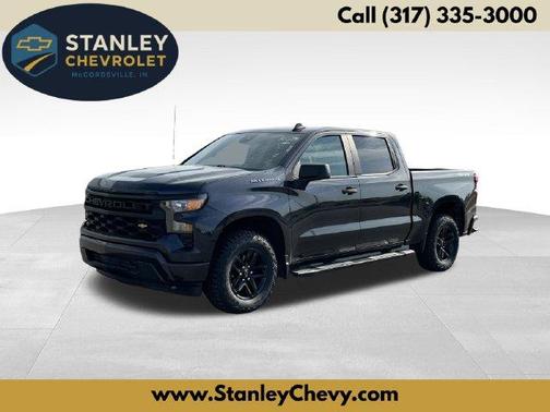 Dark Ash Metallic 2022 Chevrolet Silverado 1500 Custom