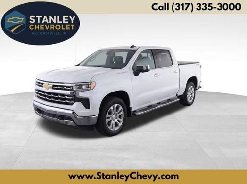 Summit White 2025 Chevrolet Silverado 1500 LTZ