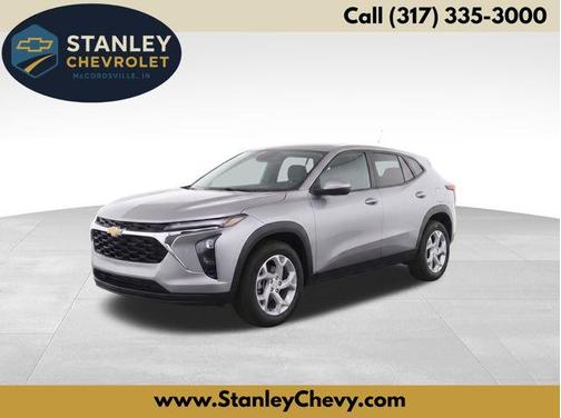 Sterling Gray Metallic 2024 Chevrolet Trax LS