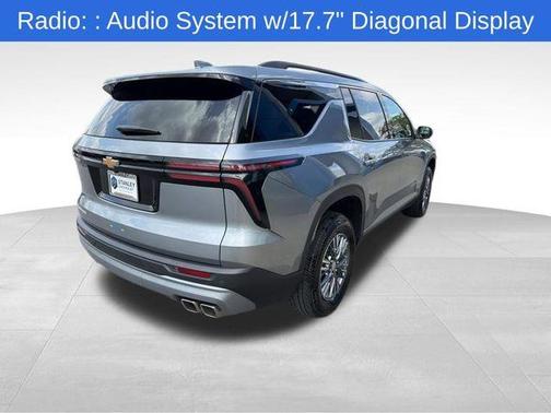 Sterling Gray Metallic 2025 Chevrolet Traverse LT