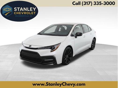White 2021 Toyota Corolla APEX SE