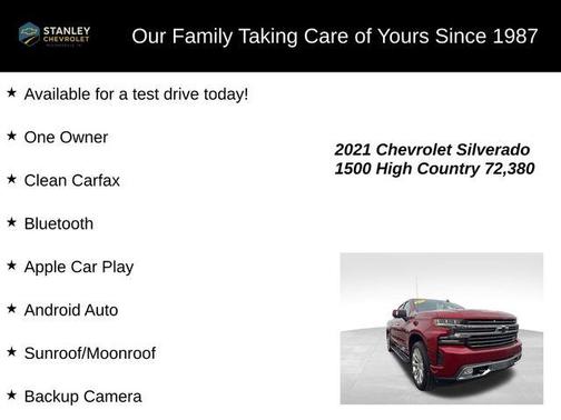 2021 Chevrolet Silverado 1500 High Country