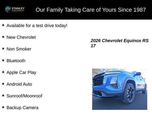 2026 Chevrolet Equinox RS