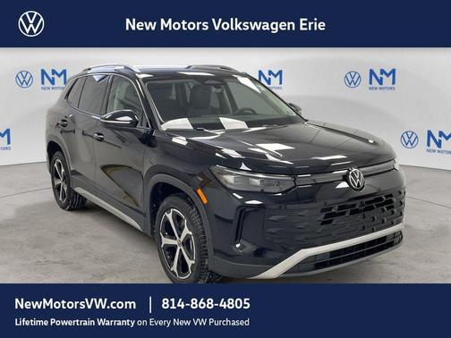 Deep Black Pearl Effect 2026 Volkswagen Tiguan 2.0T SE