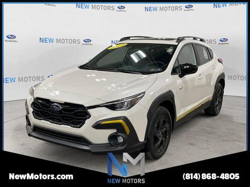 Crystal White Pearl 2024 Subaru Crosstrek Sport