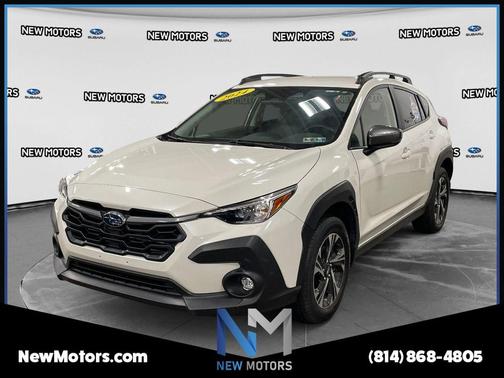 Crystal White Pearl 2024 Subaru Crosstrek Premium