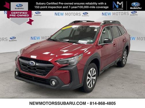 Crimson Red Pearl 2025 Subaru Outback Premium