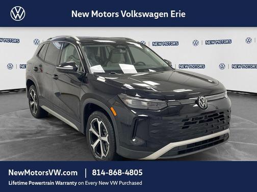 Deep Black Pearl Effect 2026 Volkswagen Tiguan 2.0T SE