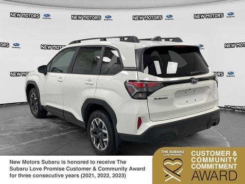 Crystal White Pearl 2026 Subaru Forester Premium