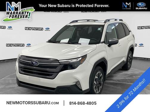 Crystal White Pearl 2026 Subaru Forester Premium