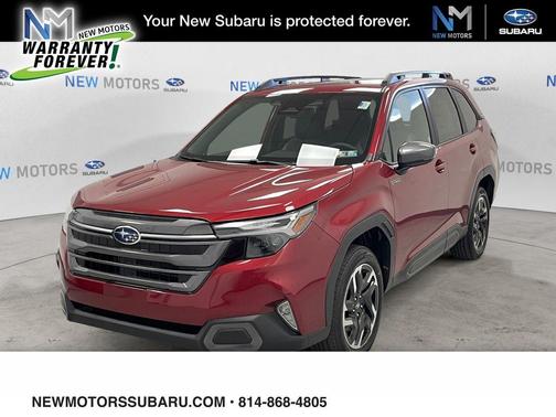 Crimson Red 2026 Subaru Forester Limited