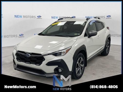 Crystal White Pearl 2024 Subaru Crosstrek Premium