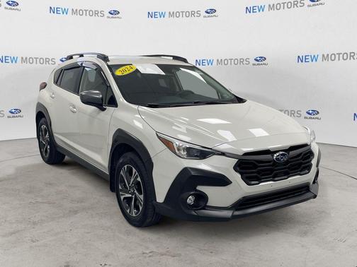 Crystal White Pearl 2024 Subaru Crosstrek Premium