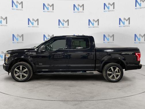 Shadow Black 2017 Ford F-150 XLT