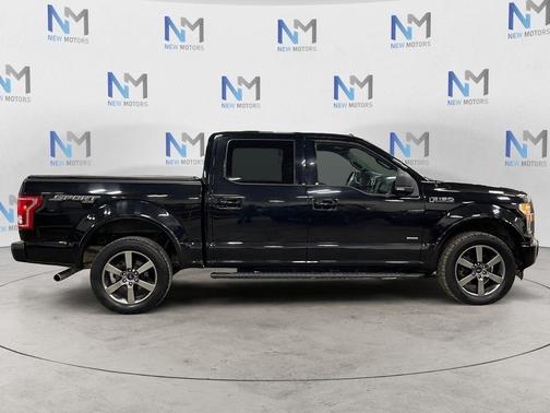 Shadow Black 2017 Ford F-150 XLT