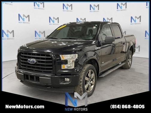 Shadow Black 2017 Ford F-150 XLT