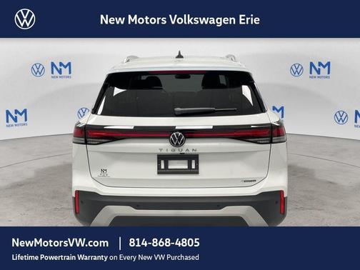 Pure White 2026 Volkswagen Tiguan 2.0T S