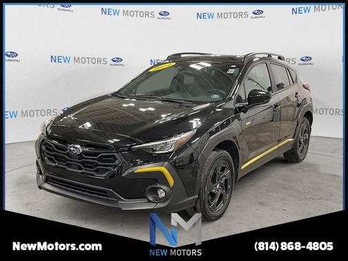 Crystal Black Silica 2024 Subaru Crosstrek Sport