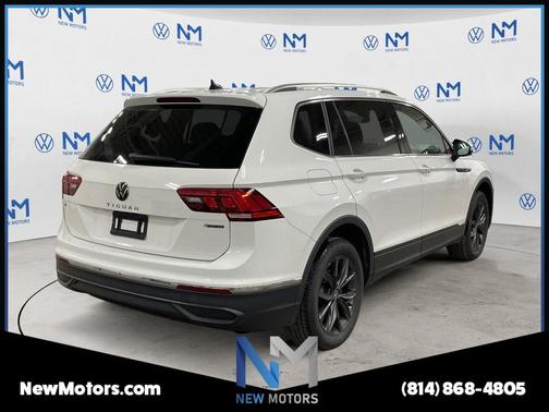 Pure White 2022 Volkswagen Tiguan 2.0T SE