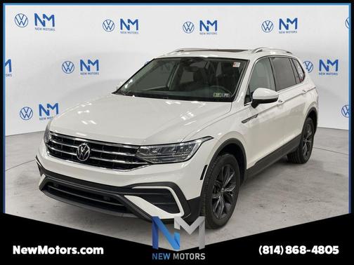 Pure White 2022 Volkswagen Tiguan 2.0T SE