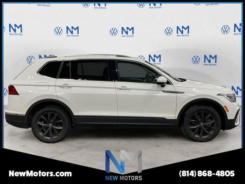Pure White 2022 Volkswagen Tiguan 2.0T SE