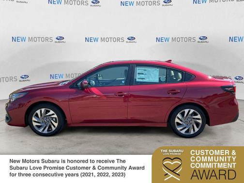 Crimson Red Pearl 2025 Subaru Legacy
