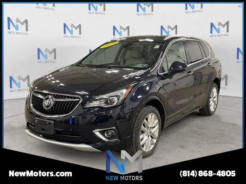 Blue Metallic 2020 Buick Envision Premium I
