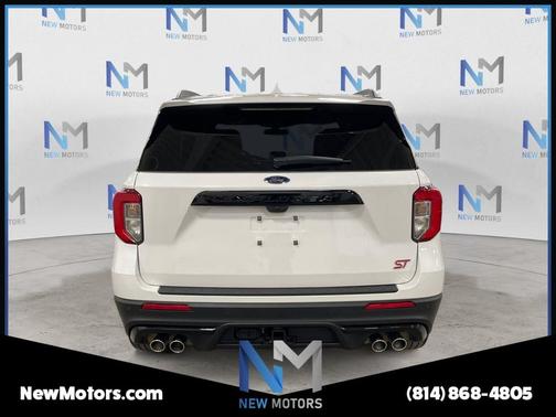 Star White 2024 Ford Explorer ST
