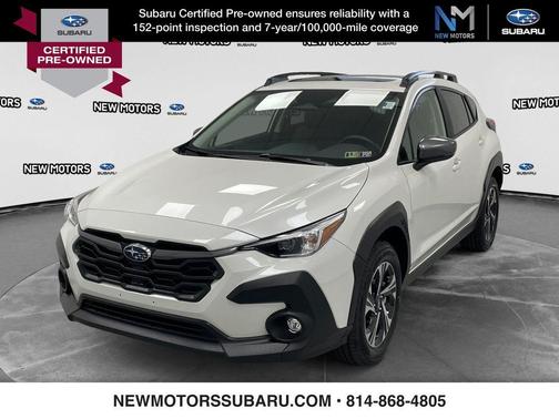 Crystal White Pearl 2025 Subaru Crosstrek Premium
