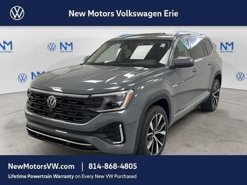 Gray 2026 Volkswagen Atlas 2.0T SEL Premium R-Line
