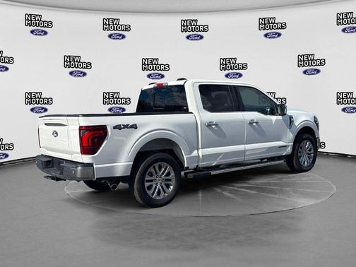 White Metallic 2024 Ford F-150 Lariat