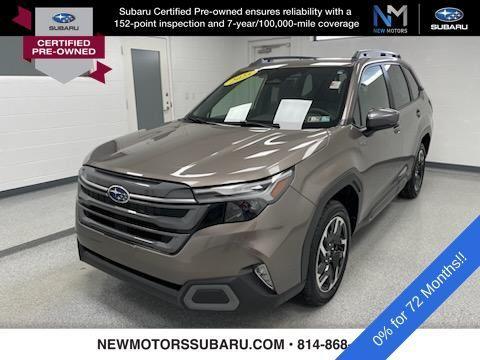 Bronze Metallic 2025 Subaru Forester Hybrid Limited
