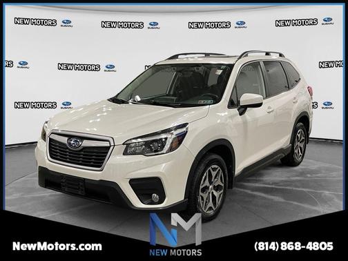 Crystal White Pearl 2021 Subaru Forester Premium