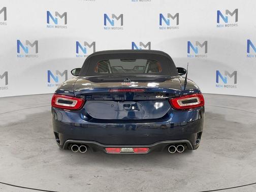 Blue Metallic 2018 FIAT 124 Spider Abarth