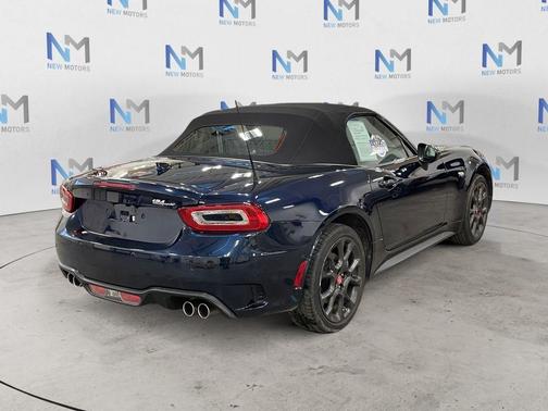 Blue Metallic 2018 FIAT 124 Spider Abarth