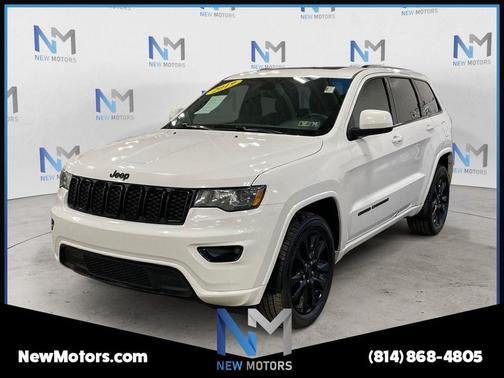 Bright White Clearcoat 2019 Jeep Grand Cherokee Altitude