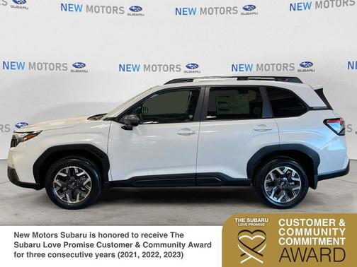 White Pearl 2026 Subaru Forester Premium