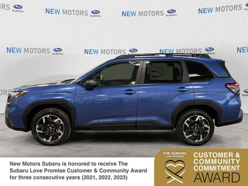 Blue 2026 Subaru Forester Premium