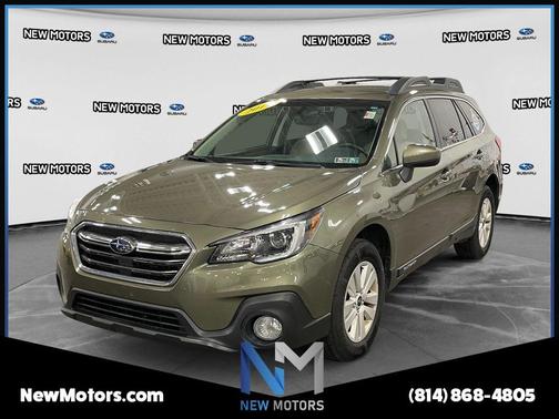 Wilderness Green Metallic 2019 Subaru Outback 2.5i Premium
