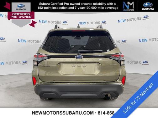 Green Metallic 2025 Subaru Forester Premium