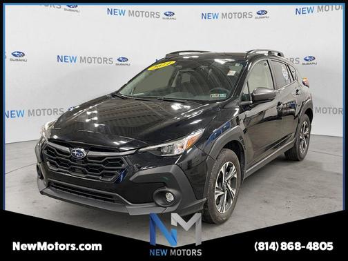 Crystal Black Silica 2024 Subaru Crosstrek Premium