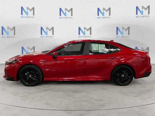 Red 2025 Toyota Camry SE
