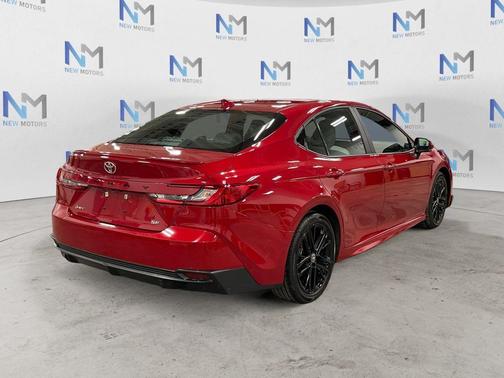 Red 2025 Toyota Camry SE